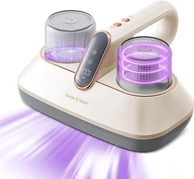 Main image of Mattress Vacuum, Pet Hair & Dust Removal, Handheld Vacuum Cleaner for Couch & Bed, Long-Lasting Battery, UV Light, Mattress Cleaner Machine with Washable HEPA 10 Filter, 13KPa Strong Suction
