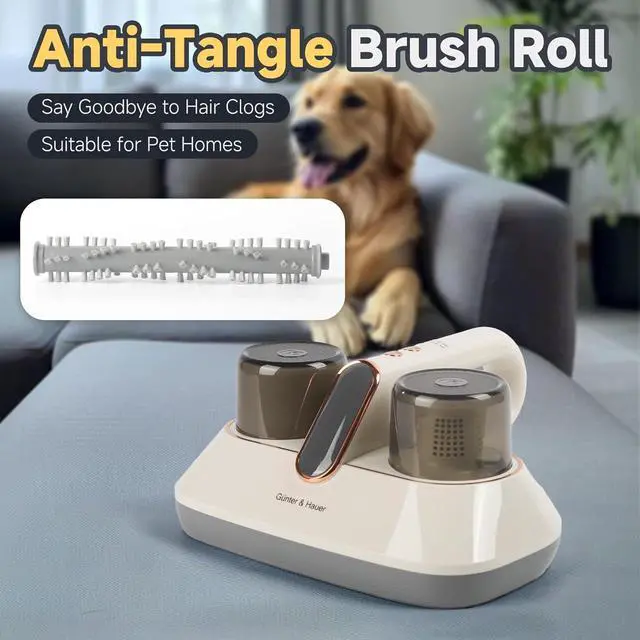 Alt view image 7 of 7 - Mattress Vacuum, Pet Hair & Dust Removal, Handheld Vacuum Cleaner for Couch & Bed, Long-Lasting Battery, UV Light, Mattress Cleaner Machine with Washable HEPA 10 Filter, 13KPa Strong Suction