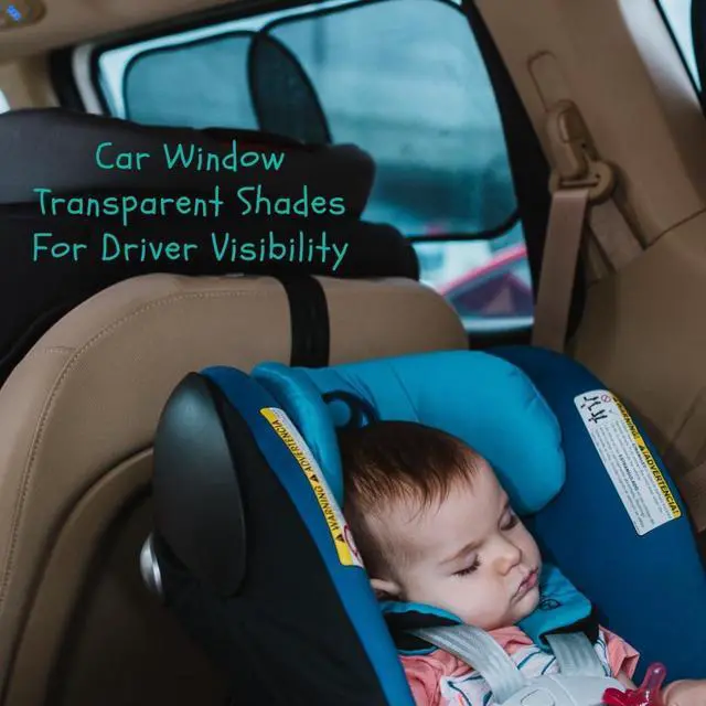 Alt view image 2 of 7 - Kinder Fluff Shuttle Van Window Sunshade (4-Pack) - Extra Large Transparent Sun Shade for Passenger Van Window - Certified 99.9% UV Block, Patented Design, Moms Choice Gold Award - Light Shades XL