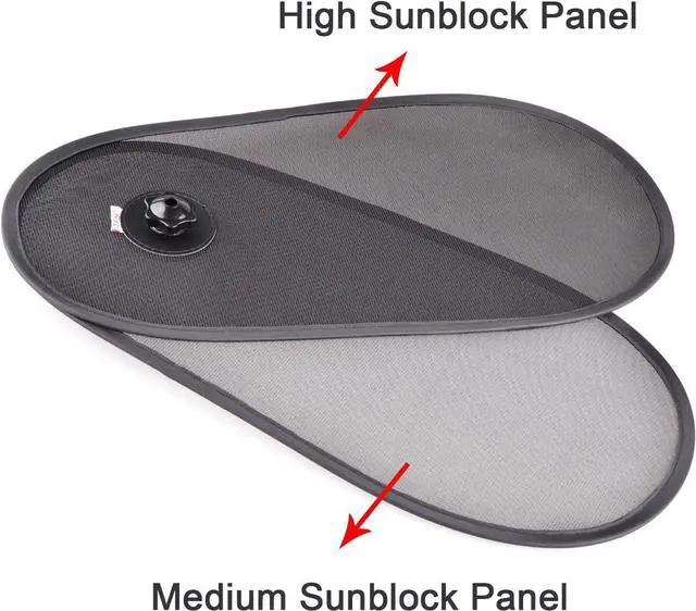 Alt view image 4 of 7 - TFY Car Window Sun Shade Protector Shine Blocker