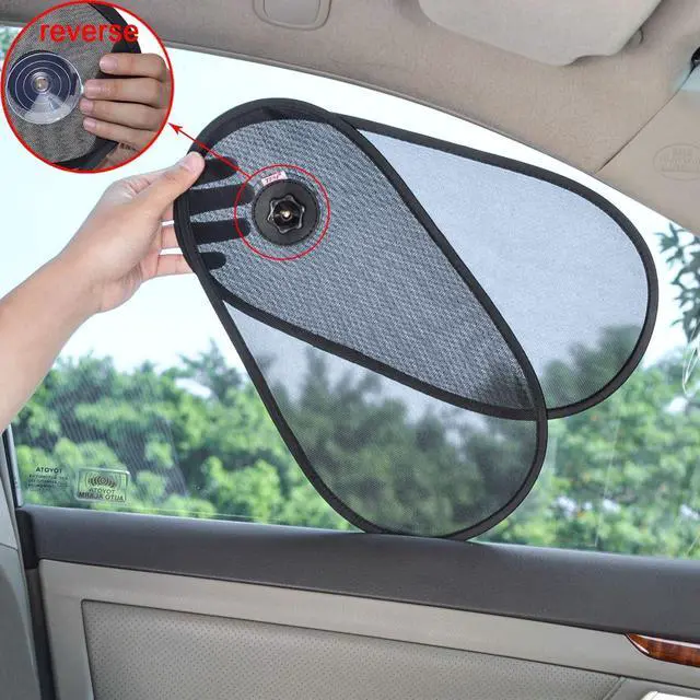 Alt view image 6 of 7 - TFY Car Window Sun Shade Protector Shine Blocker