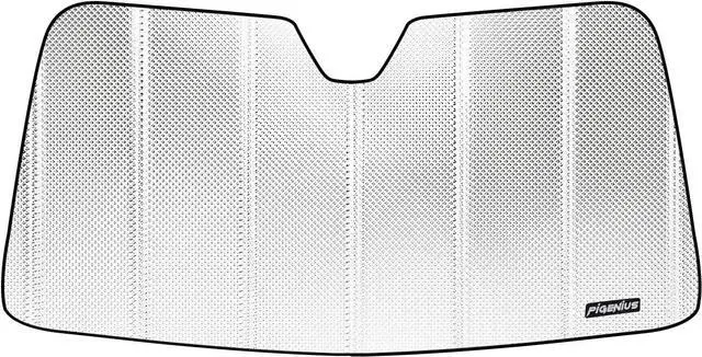 Main image of Windshield Sun Shade for 2016-2022 Mercedes-Benz GLC. Front Window Sunshade with Storage Bag