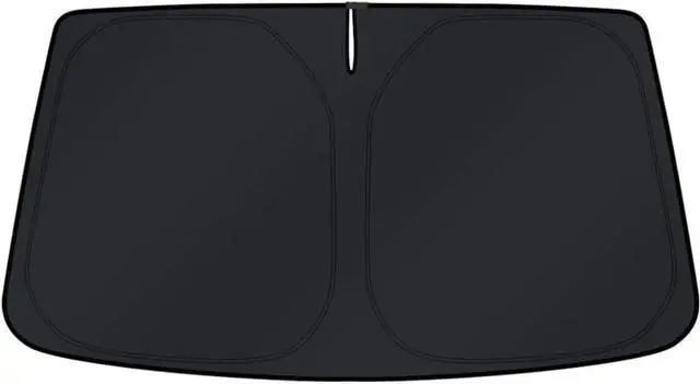 Alt view image 7 of 7 - KUST Windshield Sun Shade for 2020-2025 2026 Jeep Gladiator(JT) Accessories,Sport,Sport S,Overland Rubicon Pickup(NO Sensor)Window Sunshade Sun Visor Protector Foldable Blocks UV Rays Keep Car Cooler