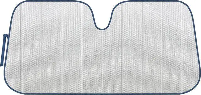 Alt view image 7 of 7 - BDK Looney Tunes Road Trip Windshield Sun Shade - 58 x 27 in, Double Bubble Design, UV Blocker - Keeps Your Vehicle Cool, Accordion Foldable Car Accessories - Warner Bros Car Window Shades