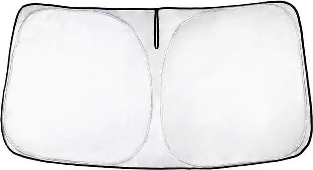 Alt view image 7 of 7 - KUST Windshield Sun Shade for 2013-2021 Land Rover Range Rover (Not Fit Range Rover Sport) Window Sunshade Sun Visor Protector Foldable Blocks UV Rays Keep Your Car Cooler