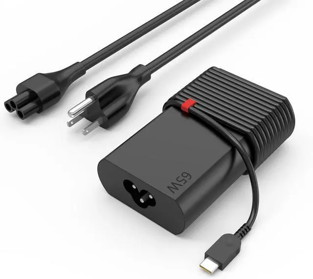 Main image of New Slim 65W USB C Charger Compatible with Lenovo Thinkpad X1 Carbon 12th 11th 10th 9th 8th 7th 6th 5th Gen; Thinkpad X1 Yoga 5th 6th 7th 8th Gen; X1 Tablet Laptop Type C Power Supply Cord