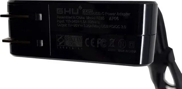 Alt view image 7 of 7 - New GHU 65W 61W 45W USB-C Charger Power Supply Wall Adapter for Lenovo X1 Carbon, Thinkpad T470 T470s T480 T480s T570 T580 T580S T490 T495s X280 X390 T490 T490S T495s Yoga 910 920 720 730 L380