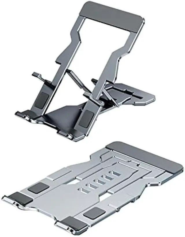 Main image of Phone Stand for Desk, Adjustable Cell Phone Stands, Foldable Metal Phone Stands for All Smartphone