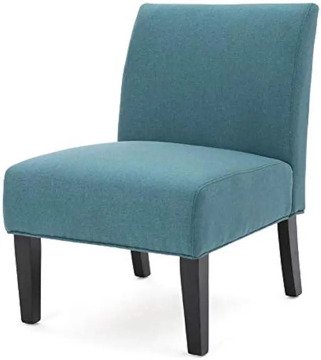Main image of Christopher Knight Home Kassi Fabric Accent Chair, Dark Teal 29. 50D x 22. 50W x 32. 00H
