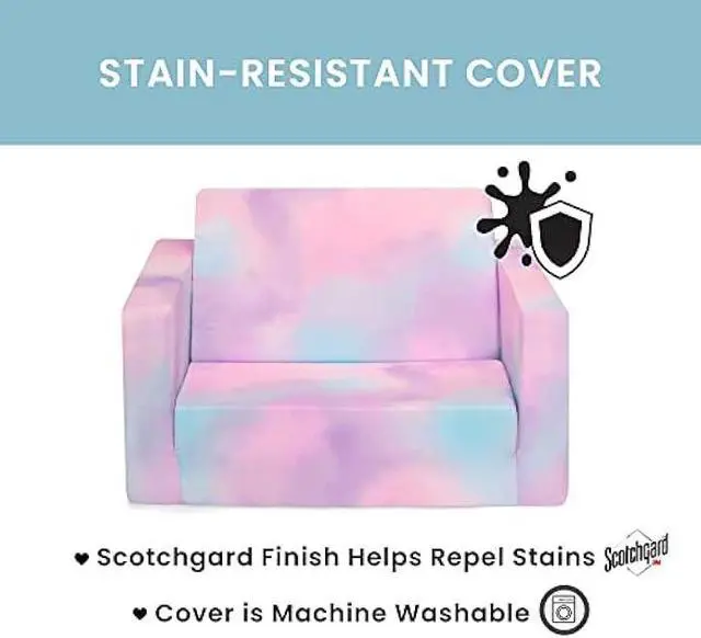 Alt view image 4 of 4 - Cozee Flip-Out Chair - 2-in-1 Convertible Chair to Lounger for Kids