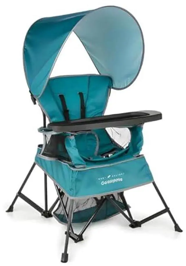 Main image of Baby Delight Go with Me Venture Portable Chair | Indoor and Outdoor | Sun Canopy | 3 Child Growth Stages | Teal