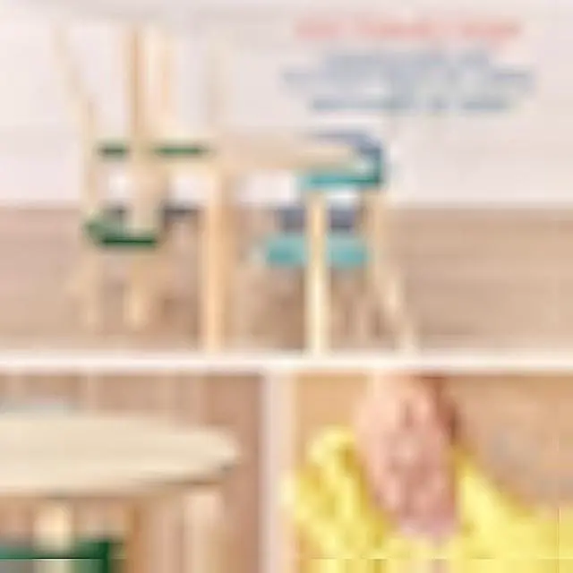 Alt view image 4 of 5 - ECR4Kids Bentwood Table and Curved Back Chair Set, Kids Furniture, Contemporary, 5-Piece