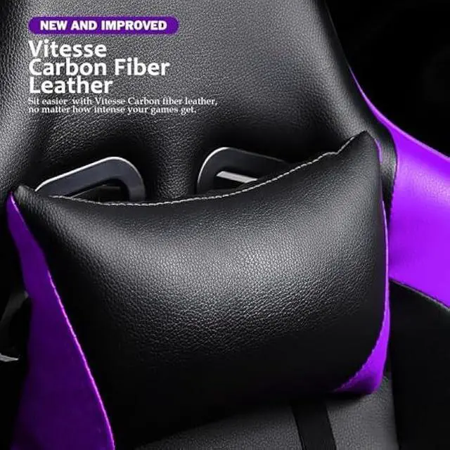 Alt view image 4 of 4 - VIT Ergonomic Gaming Chair for Teens, 330 lbs PC Computer Gamer Chair Adults, Racing Gaming Office Chair, Silla Gamer Height Adjustable Swivel Chair with Lumbar Support and Headrest