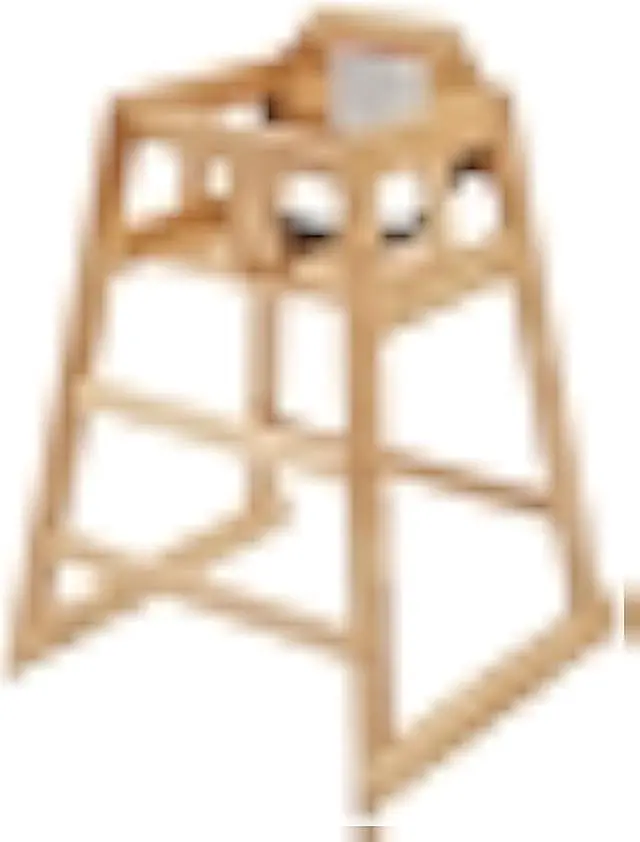 Main image of Winco Unassembled Wooden High Chair, Natural,Tan, Medium
