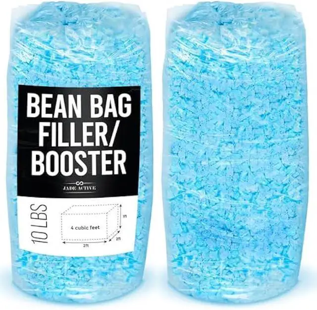 Main image of Bean Bag Filler, 10 LBS Premium Bean Bag Booster Shredded Memory Foam, Soft Stuffing for Dog Bed or Couch Cushion, Filling Even for Artwork