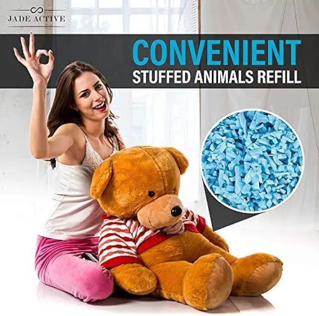 Alt view image 5 of 6 - Bean Bag Filler, 10 LBS Premium Bean Bag Booster Shredded Memory Foam, Soft Stuffing for Dog Bed or Couch Cushion, Filling Even for Artwork