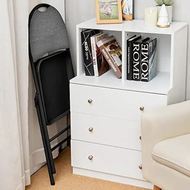 Alt view image 2 of 5 - ARLIME 6 PCS Folding Chairs w/Padded Seats, Padded Foldable Seats w/Handle Hole, Upholstered Seat, Steel Frame, Folding Chair for Home, Church, School, Office, Wedding Party, Courtyard Use, Grey