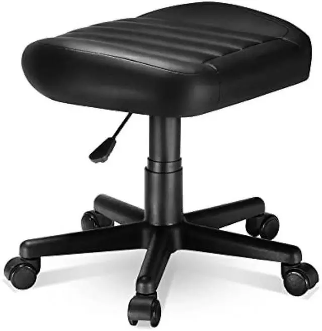 Main image of EUREKA ERGONOMIC Multi-Use Stool, Height Adjustable Swivel Rolling Stool Chair W Wheels, Ottoman Footrest for Gaming, Home Office, Black