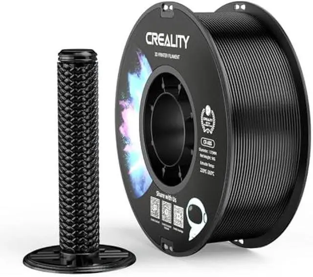 Main image of Creality ABS Filament 1.75mm-Halloween Gifts, 3D Printer Filament, No-Tangling, Strong Bonding and Overhang Performance Dimensional Accuracy +/-0.02mm, 2.2lbs/Spool