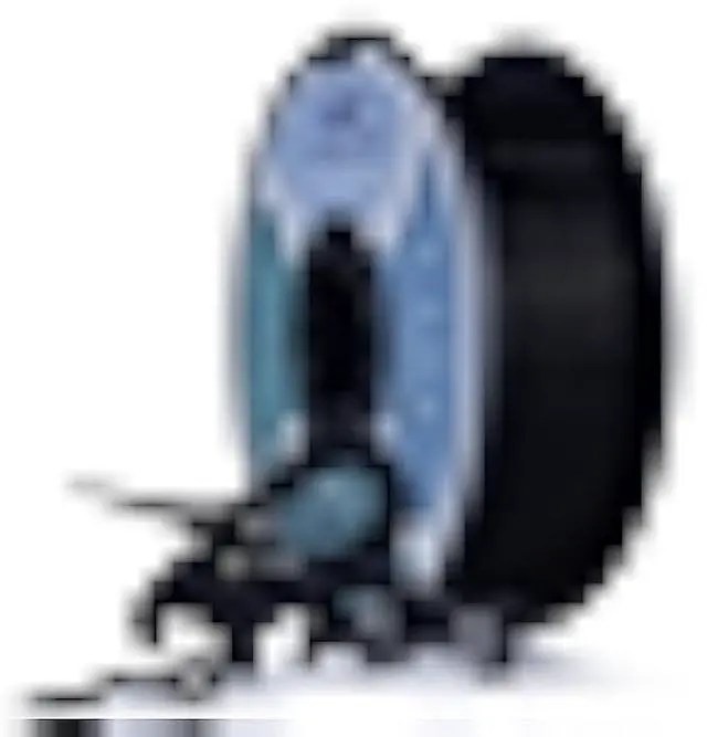 Main image of ZIRO 3D Printer Filament, PLA Filament 1.75mm, Black pla 1KG(2.2lbs), Dimensional Accuracy +/- 0.03mm, Fits Most FDM Printer AMS System,3D Printing Filament Spool Black (Plastic Reel)