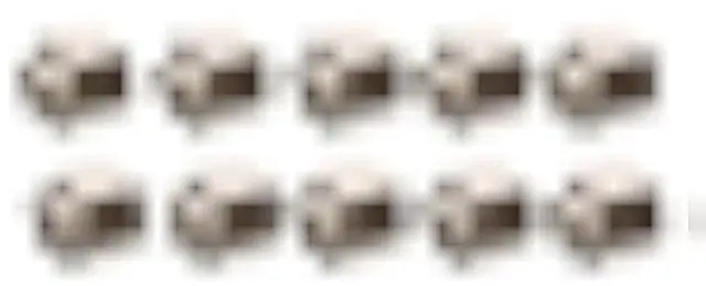 Alt view image 2 of 6 - Zeberoxyz 10PCS 3D Printer Parts Hexagonal Eccentric Column with 20PCS Round Isolation Column, Bore 5MM Height 8MM V Groove Stainless Steel for V Wheel 3D Printing Accessories (8mm Height)