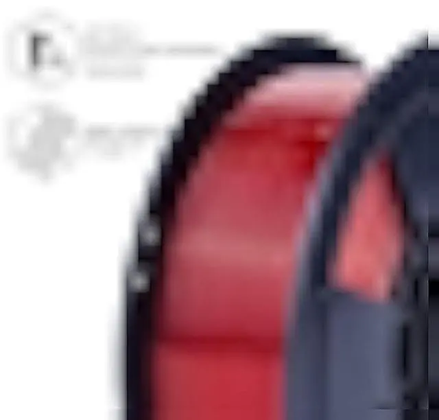 Alt view image 5 of 6 - ZIRO PLA Filament 1.75mm, Transparent Red 3D Printer Filament, Bright Pure Color Semi-Transparent Spool, Dimensional Accuracy +/- 0.03mm, Clear PLA Fits for Most 3D Printing FDM Printers, Red