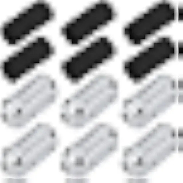 Main image of Outus 6 Pcs 3D Printer 1.75 Filament Filters, Cleaning Filament Cleaner Dust Filter Blocks Flame Resistant Rubber Foam Wiped Off Debris for Pla ABS Petg or Other Printing, Gray