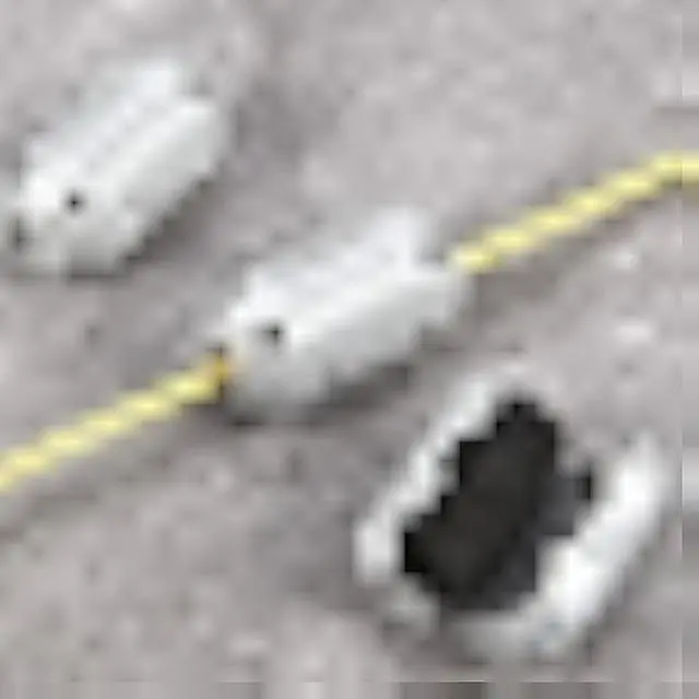 Alt view image 6 of 7 - Outus 6 Pcs 3D Printer 1.75 Filament Filters, Cleaning Filament Cleaner Dust Filter Blocks Flame Resistant Rubber Foam Wiped Off Debris for Pla ABS Petg or Other Printing, Gray