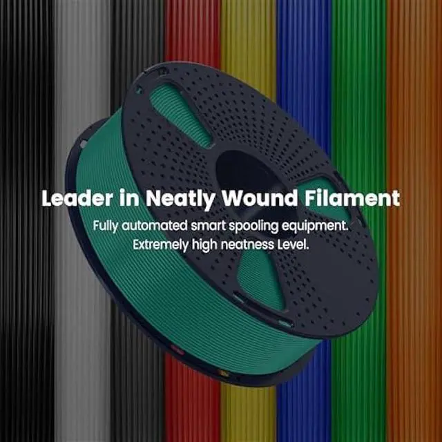 Alt view image 4 of 5 - SUNLU PLA 3D Printer Filament PLA Filament 1.75mm, Neatly Wound 3D Printing Filament, Dimensional Accuracy +/- 0.02 mm, Fit Most FDM 3D Printer, 1kg Spool (2.2lbs), Good for Lithophane, White