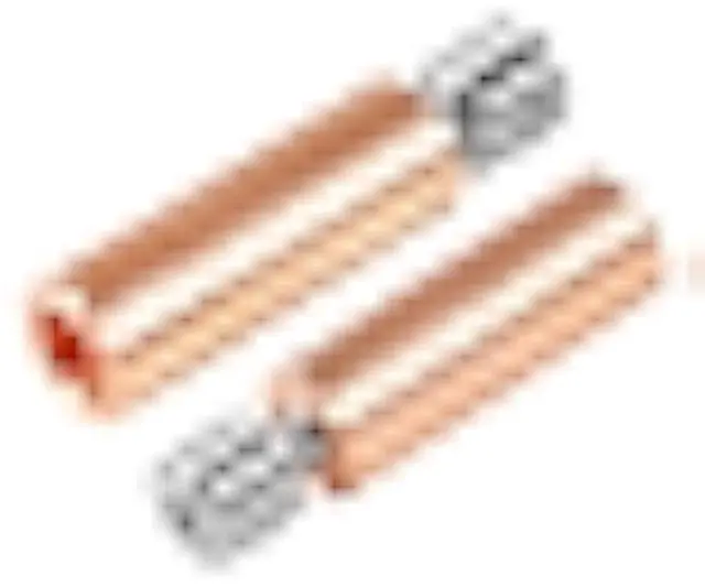 Alt view image 3 of 6 - DIANN 4pcs All Metal Bimetal Heatbreak Copper Titanium TC4 Throat High Temperature for Creality 3D Printer CR10 Hotend