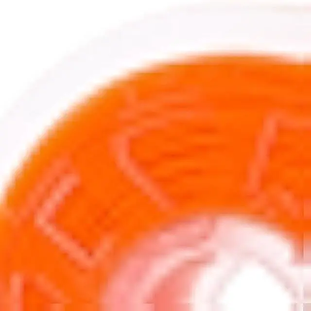 Alt view image 4 of 7 - Gizmo Dorks 1.75mm PLA Filament 1kg for 3D Printers, Fluorescent Orange, Glows Under UV Light