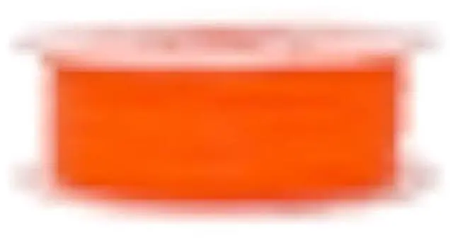 Alt view image 5 of 7 - Gizmo Dorks 1.75mm PLA Filament 1kg for 3D Printers, Fluorescent Orange, Glows Under UV Light