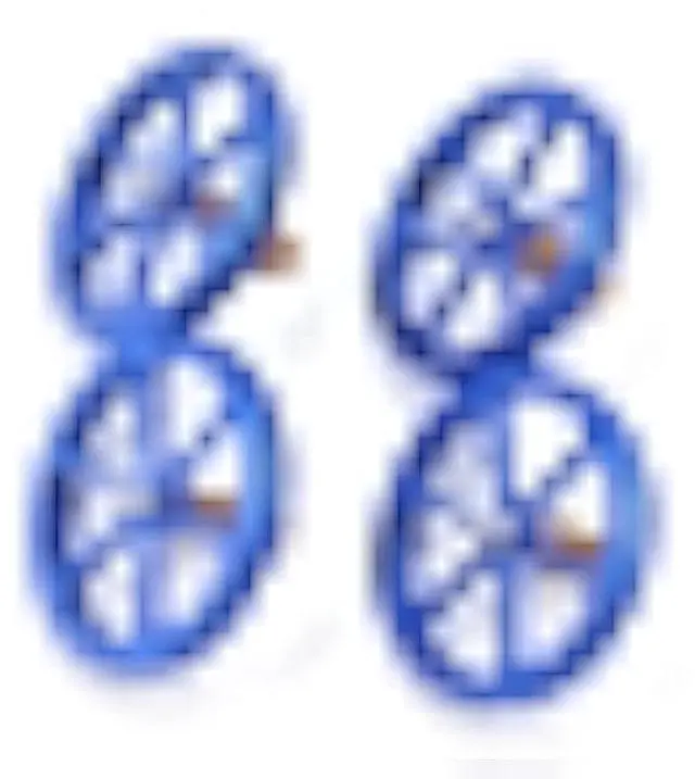 Main image of Zeberoxyz 4PCS Aluminum Hand Twist Leveling Nut Diameter60mm with 4PCS Hot Bed Die Spring with 4PCS M4x40mm Screws for Creality 3D Printer CR-10/Ender-3/Ender 3 Pro/Ender 5 (Diameter 60mm-Aluminum)