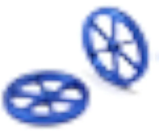 Alt view image 6 of 6 - Zeberoxyz 4PCS Aluminum Hand Twist Leveling Nut Diameter60mm with 4PCS Hot Bed Die Spring with 4PCS M4x40mm Screws for Creality 3D Printer CR-10/Ender-3/Ender 3 Pro/Ender 5 (Diameter 60mm-Aluminum)