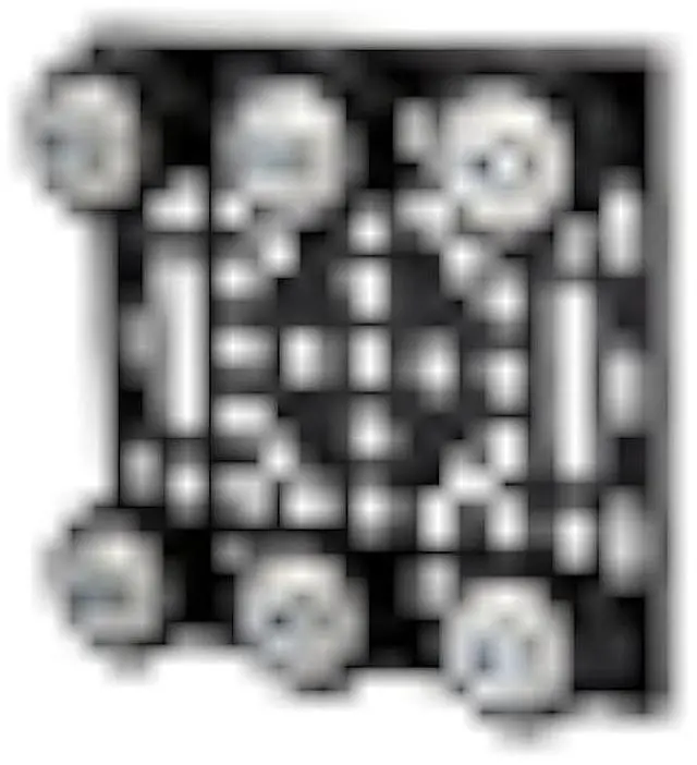 Alt view image 2 of 7 - 1-Pack Assembled 2040 V Gantry Plate Kit with 6pcs V Solid POM Wheels Only Compatible with 2040 4040 Series V Slot Aluminum Extrusion Profiles Linear Rail 3D Printer CNC Machine