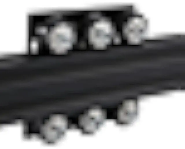 Alt view image 4 of 7 - 1-Pack Assembled 2040 V Gantry Plate Kit with 6pcs V Solid POM Wheels Only Compatible with 2040 4040 Series V Slot Aluminum Extrusion Profiles Linear Rail 3D Printer CNC Machine