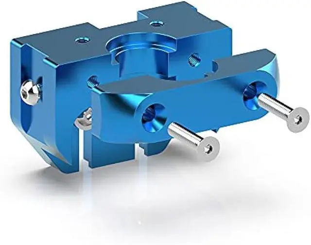 Alt view image 3 of 5 - CR10 All Metal Mount Adapter Compatible with Creality Ender 3 V2 Ender3 Pro Ender 5 Pro 3D Printer to Use Dragonfly V6 Volcano Hotend