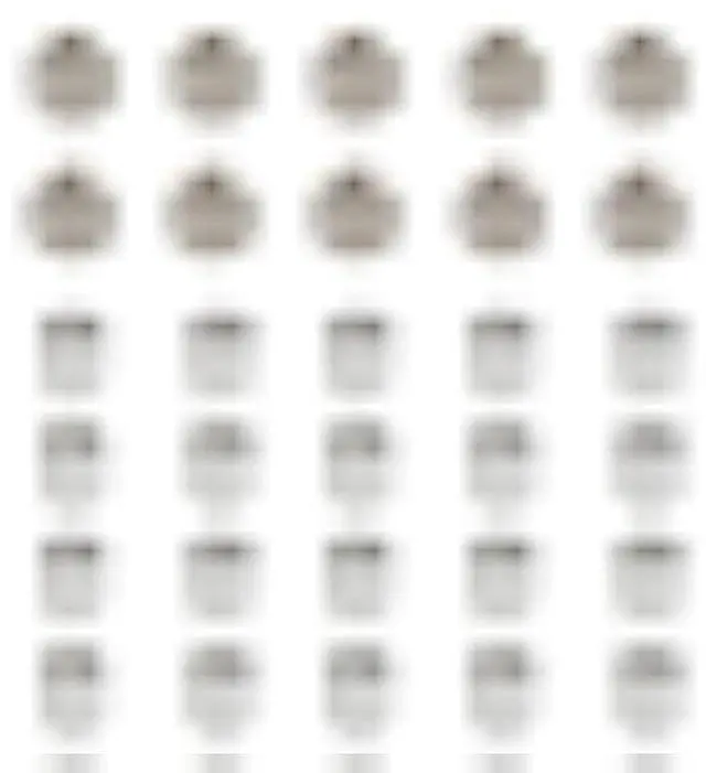 Main image of 10PCS Hexagonal Eccentric Column, 20PCS Round Column, Height 8mm Inner Hole 5mm for V Wheel 3D Printer Parts (Eccentric Column 8mm Height)