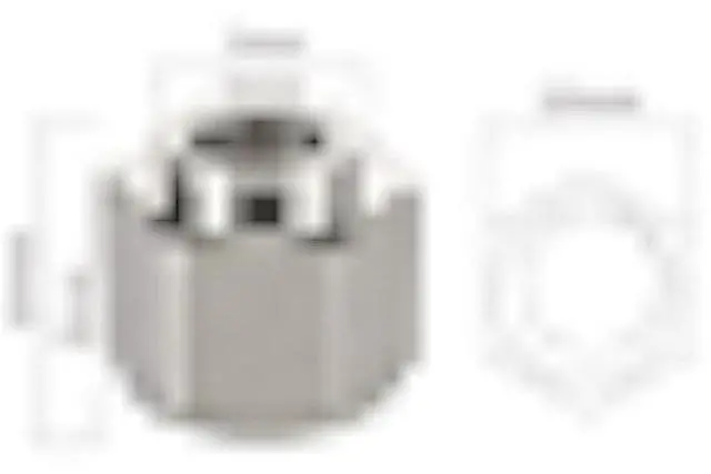 Alt view image 2 of 4 - 10PCS Hexagonal Eccentric Column, 20PCS Round Column, Height 8mm Inner Hole 5mm for V Wheel 3D Printer Parts (Eccentric Column 8mm Height)