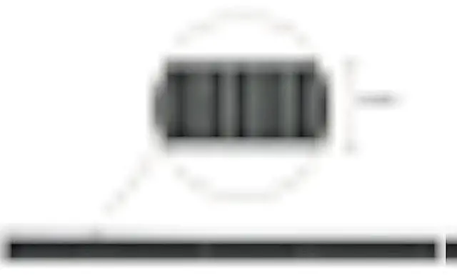 Alt view image 3 of 5 - GT2 Open Timing Belt for 3D Printer, 5 Meters (16.4 Ft) Length Open 2mm Pitch 10mm Width Rubber Fiberglass Reinforced for RepRap Prusa i3 3D Printer