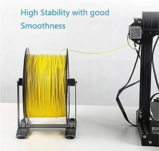 Alt view image 4 of 7 - Multi-Kilogram Spool Holder Filament Bracket Spool Metal Holder for PLA/ABS/TPU/Other 3D Printing Materials for Creality Ender3 Series/CR Series/CR-30 3D Printer