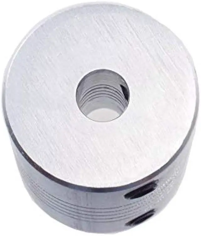 Alt view image 5 of 7 - Saiper Flexible Couplings 5mm to 5mm (5pcs) Aluminum Alloy Joint Connector Compatible with NEMA 17 Stepper Motors, RepRap 3D Printer or CNC Machine, 3D Printer Accessories