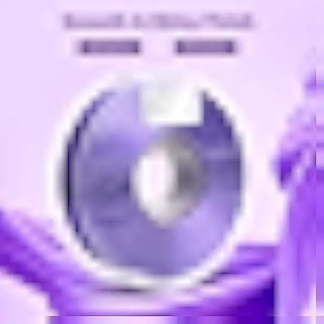 Alt view image 2 of 5 - AMOLEN Silk PLA 3D Printer Filament, Shiny Silk Purple PLA Filament 1.75mm, 3D Printing PLA Filament for Most FDM 3D Printer, 1kg Spool(2.2lbs)