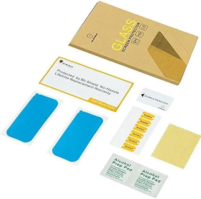 Alt view image 4 of 5 - Mr.Shield [3-Pack] Designed For Samsung Galaxy Note 20 5G [Tempered Glass] [Japan Glass with 9H Hardness] Screen Protector with Lifetime Replacement