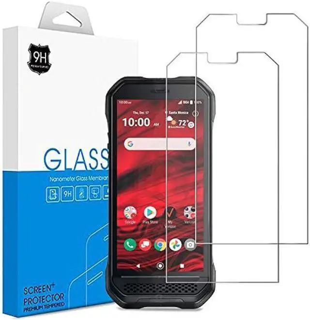 Main image of Ailiber Compatible with Kyocera DuraForce Ultra 5G Screen Protector [2 Pack] DuraForce UW E7110 Tempered Glass Film Anti-Scratch Hardness HD Clear Case Friendly for Dura Force Ultra 5G (Verizon 2021)