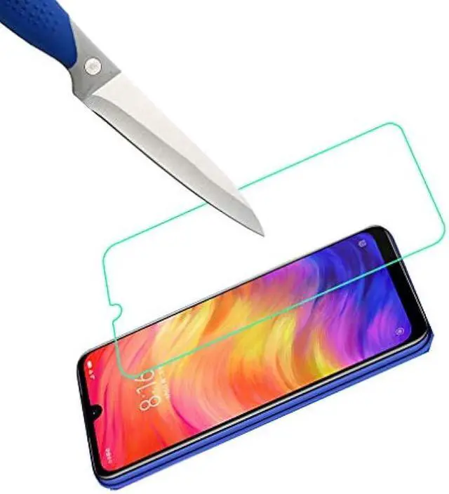Alt view image 5 of 6 - Mr.Shield [3-Pack] Designed For Xiaomi Redmi Note 7 / Note 7 Pro/Note 7S [Tempered Glass] [Japan Glass with 9H Hardness] Screen Protector with Lifetime Replacement