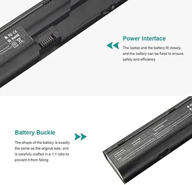 Alt view image 3 of 7 - TREE.NB Laptop Battery for HP ProBook 4330s 4331s 4430s 4431s 4530s 4535s 4435s 4436s 4440s 4441s 4446s 4540s 4545s 7420, 5200mAh/6-Cells