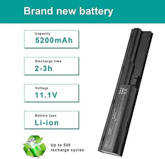 Alt view image 4 of 7 - TREE.NB Laptop Battery for HP ProBook 4330s 4331s 4430s 4431s 4530s 4535s 4435s 4436s 4440s 4441s 4446s 4540s 4545s 7420, 5200mAh/6-Cells