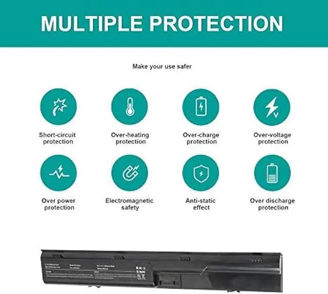 Alt view image 5 of 7 - TREE.NB Laptop Battery for HP ProBook 4330s 4331s 4430s 4431s 4530s 4535s 4435s 4436s 4440s 4441s 4446s 4540s 4545s 7420, 5200mAh/6-Cells