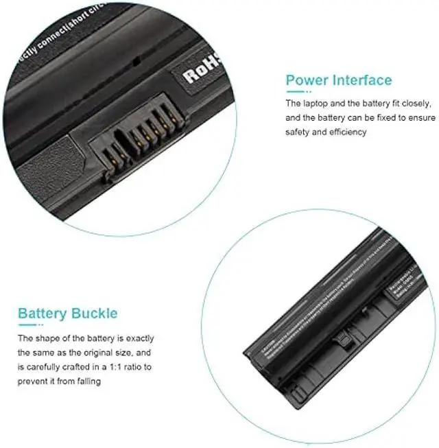 Alt view image 5 of 6 - L12L4E01 G400S Laptop Battery for Lenovo G50 G50-30 G50-45 G50-70 G50-80 G405s G410s S410P S510P G500s G505s G510s Z710 L12S4E01 L12S4A02 L12M4A02 4ICR17/65 Z710p Z70-70 Z70-80 Z50 Z710 Z50-75